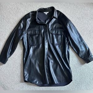 Steve Madden faux leather dress size M